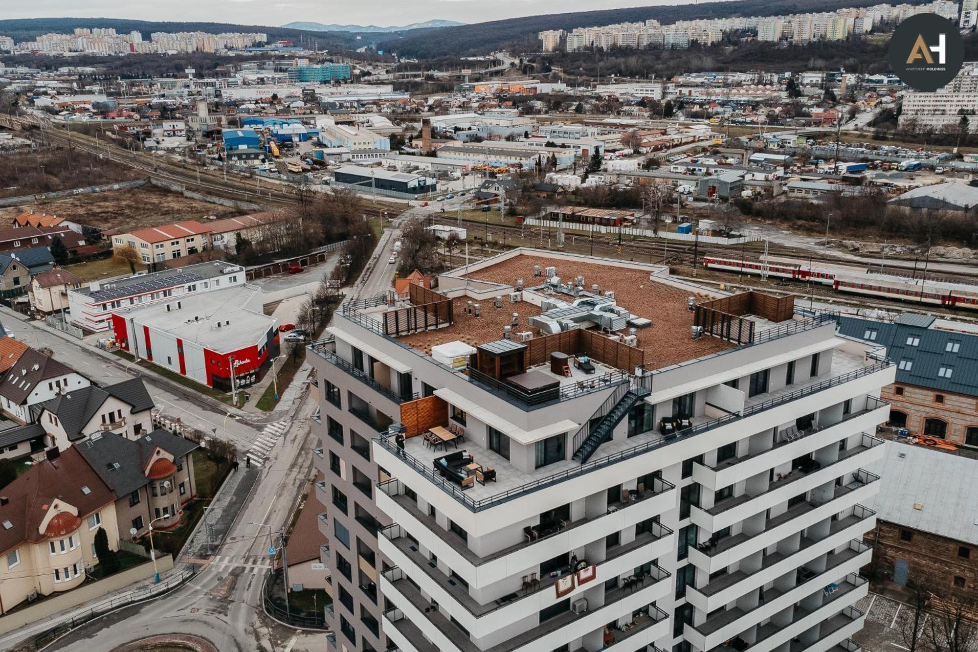 Albelli Luxury Skyview Lägenhet Košice Exteriör bild