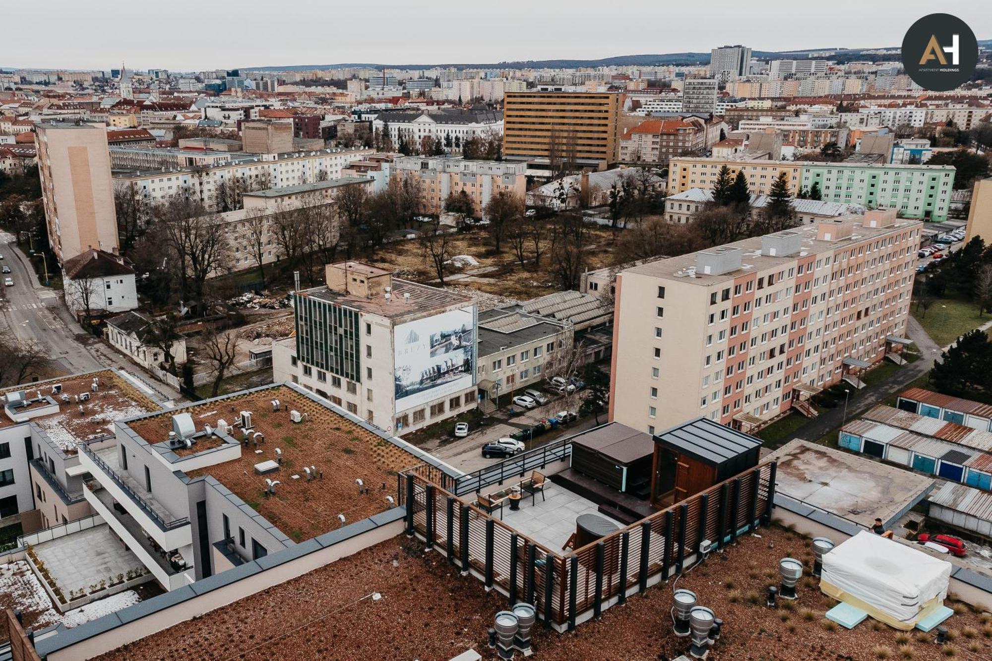 Albelli Luxury Skyview Lägenhet Košice Exteriör bild